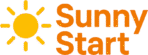logo + sunny start